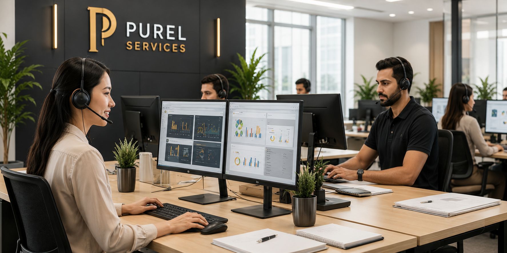 Flexible outsourced business support team